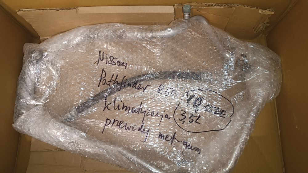 Nissan Pathfinder R50 klimatyzacja przewody klimatyzacji