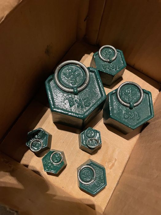 Pesos diversos antigos