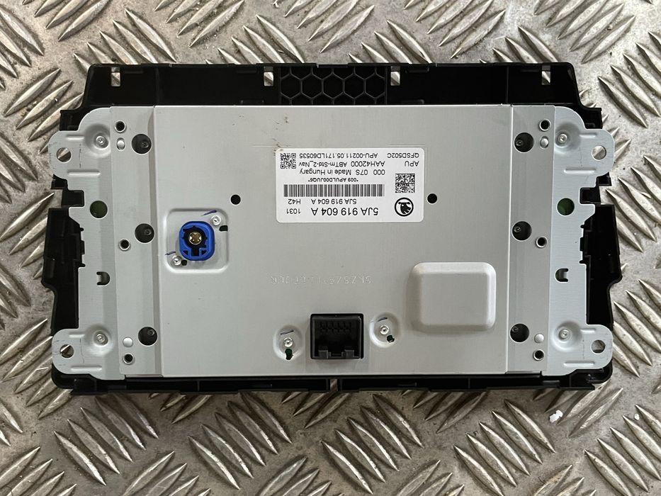 Panel wyswietlacz radio Skoda Rapid lift