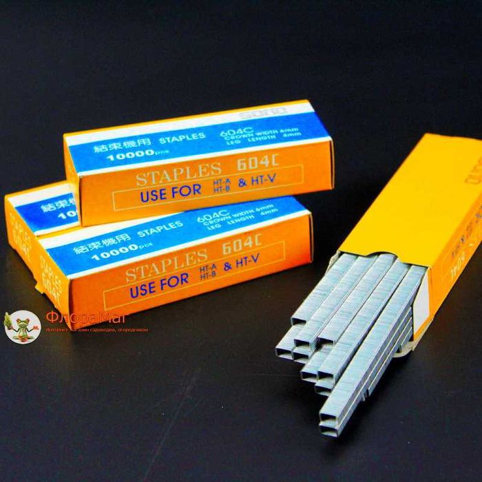 Скобы для степлера для подвязки винограда. Скобы для степлера TITAN