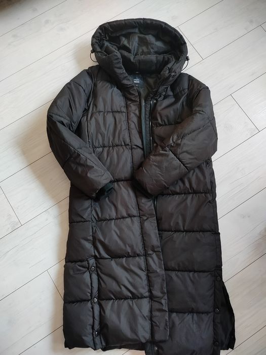 Płaszcz zimowy czarny rozm. S