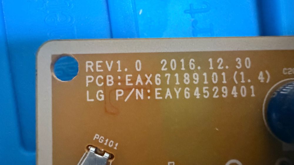 PLACA MÃE E FONTE ALIMENTAÇÃO  LG 55UJ630J