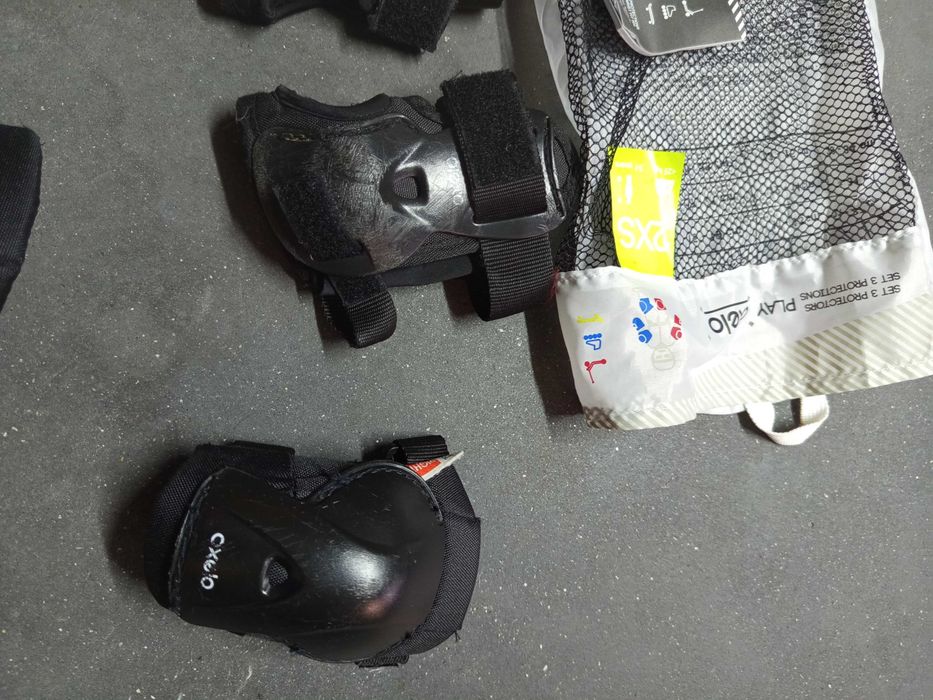 Proteções para andar de patins