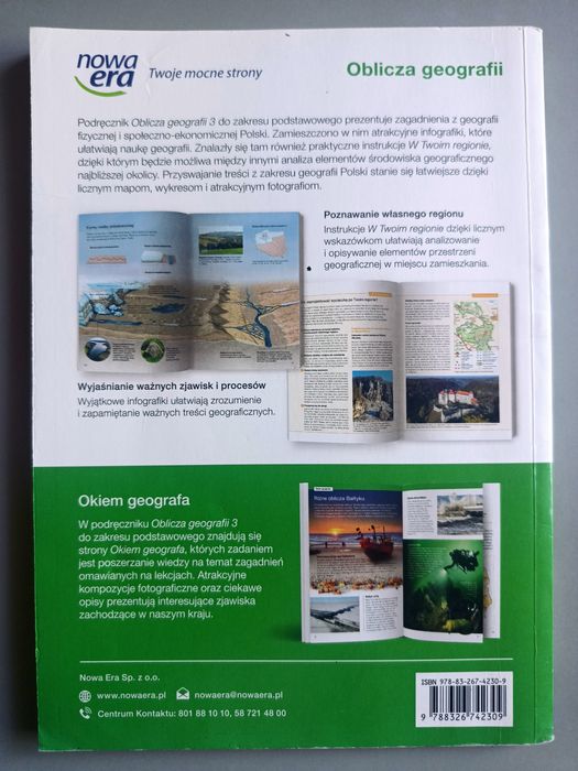 Oblicza geografii 3 - podręcznik