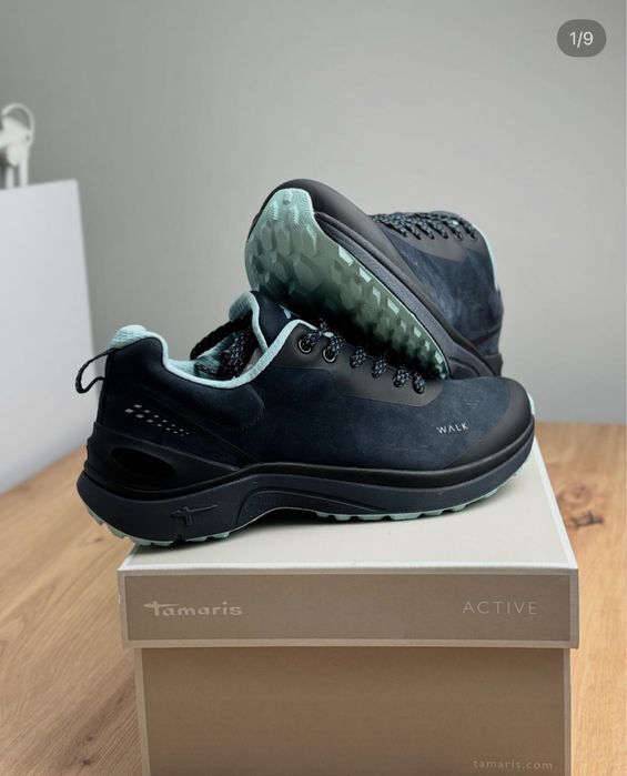 Оригінальні черевики Tamaris black jade uni, 39