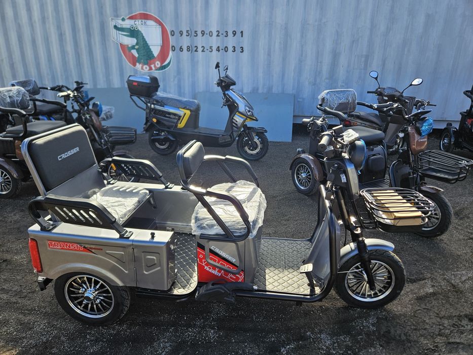 Продажа электротицикл crosser tr5 трехколесный 800/1000/1200W tr1 tr4