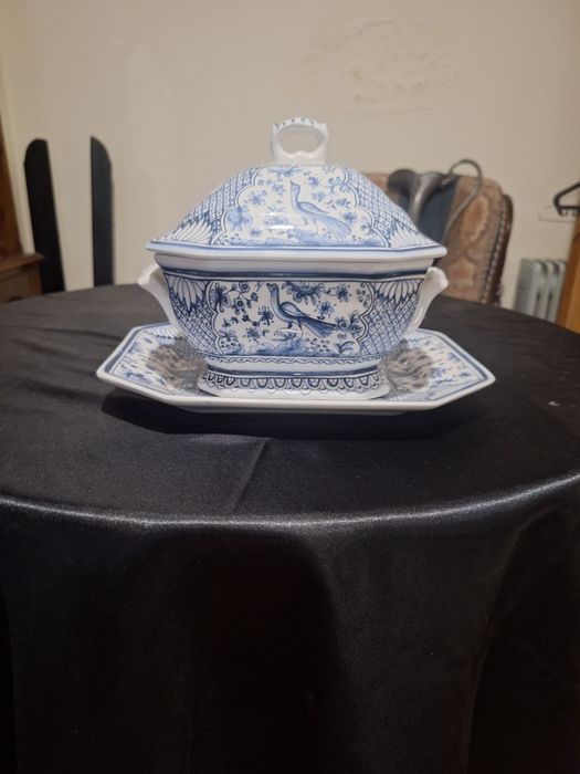 Pote de porcelana