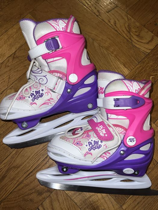 Lyżwy figurowe rozmair od 30-33 regulowane Playground