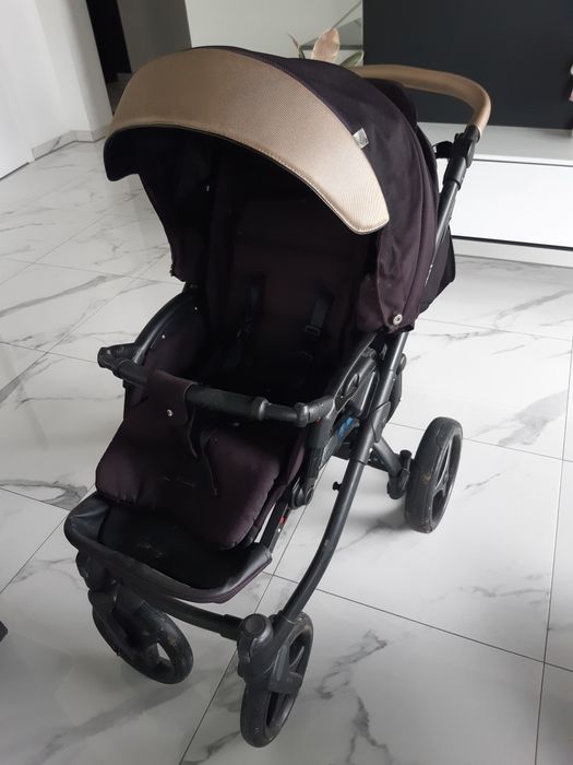 Wózek Bebetto Luca 2w1 + nosidło MARS + akcesoria