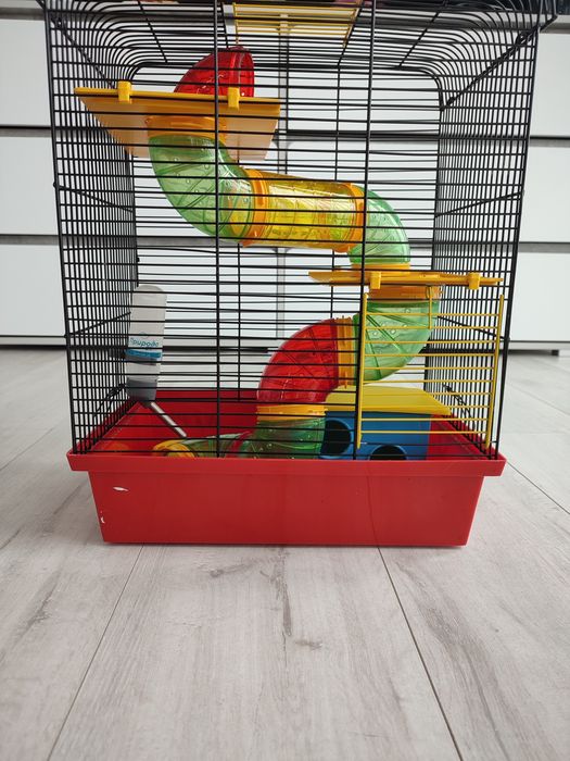 Нова клітка для хом’яка / гризунів з тунелями та будиночком