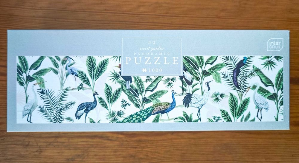 Puzzle 1000 Interdruk Secret Garden panorama