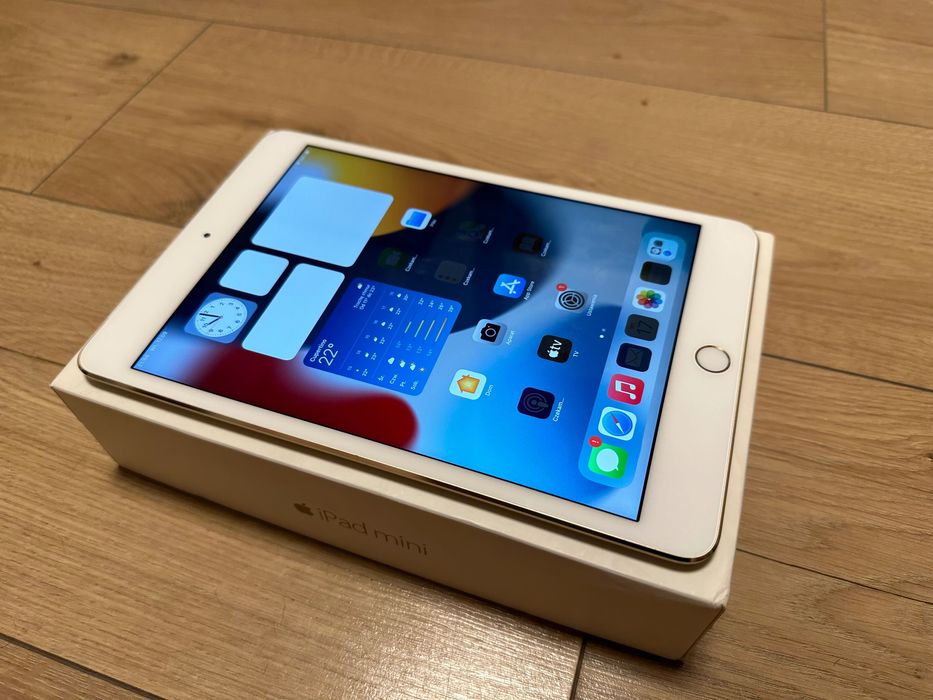 Idealny iPad Mini 4 64 GB GOLD CELLULAR w PERFEKCYJNYM stanie!