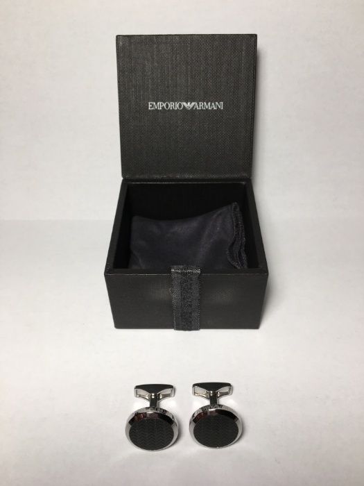 Spinki do mankietów EMPORIO ARMANI - na prezent!