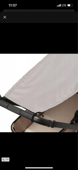 NOWY Daszek przeciwsloneczny przeciwdeszczowy JUKKI