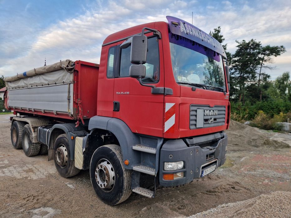 MAN TGA 35.430 /8x4 /3 stronny kiper