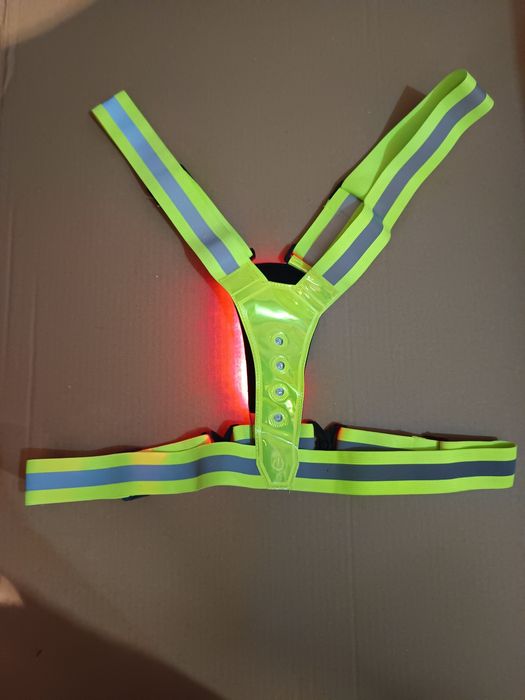 Szelki odblaskowe z led bezpieczne