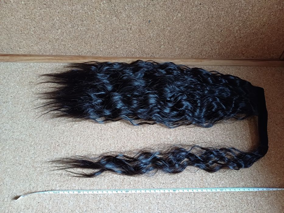 Extensão de cabelo comprido, rabo
de cavalo. Novo.