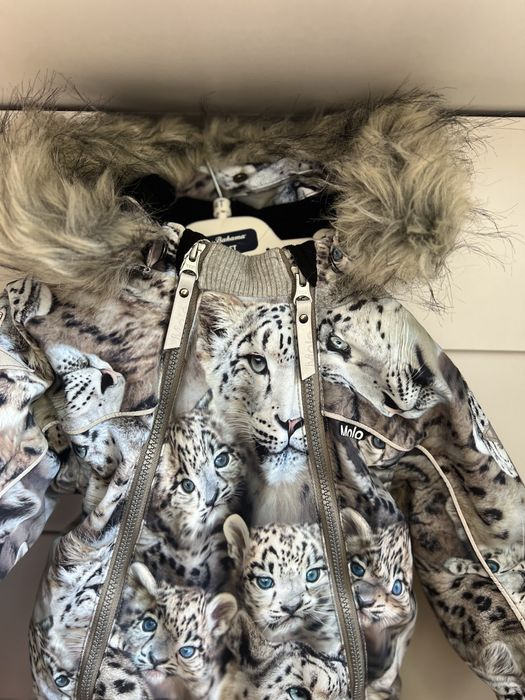 Термокомбінезон Molo Pyxis Fur Snowy Leopards  80 см