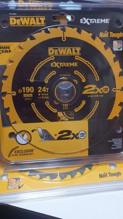 Диск пилковий EXTREME DeWALT DT10304