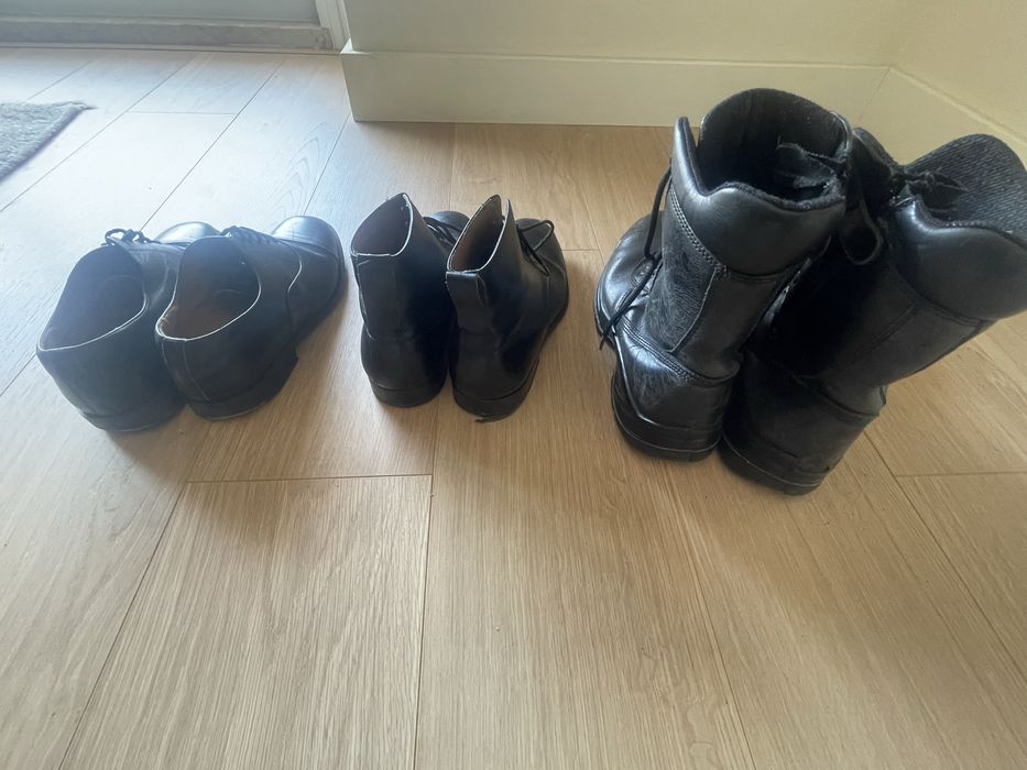 Botas cerimonia  colegio militar T44