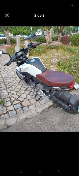 FK Motors 125 CC mini scrambler imaculada