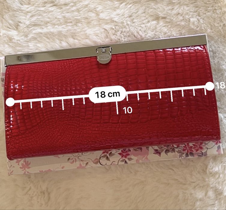 Portfel skórzany nowy