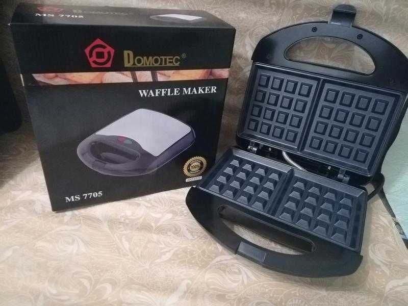 Электрическая вафельница DOMOTEC MS-7705 750Вт, есть опт, дроп