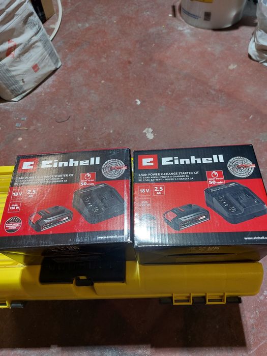 Orginalny Nowy Einhell 18 V 2.5 Ah Startowy  18V 2,5 Ah