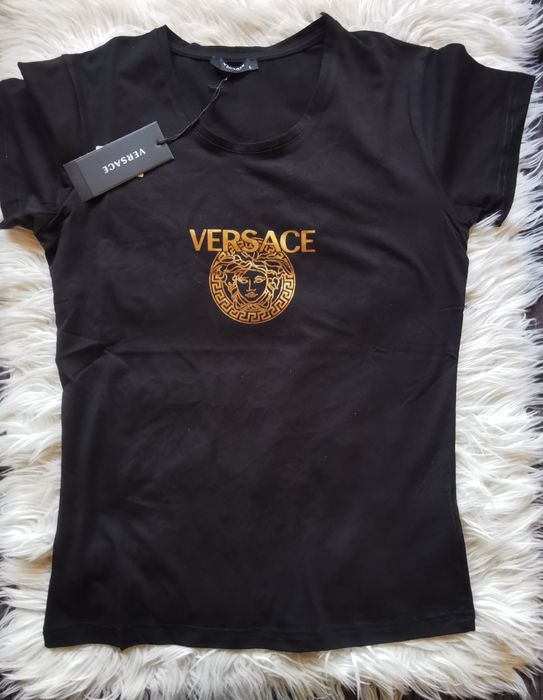 Versace koszulki damskie bawelniane L