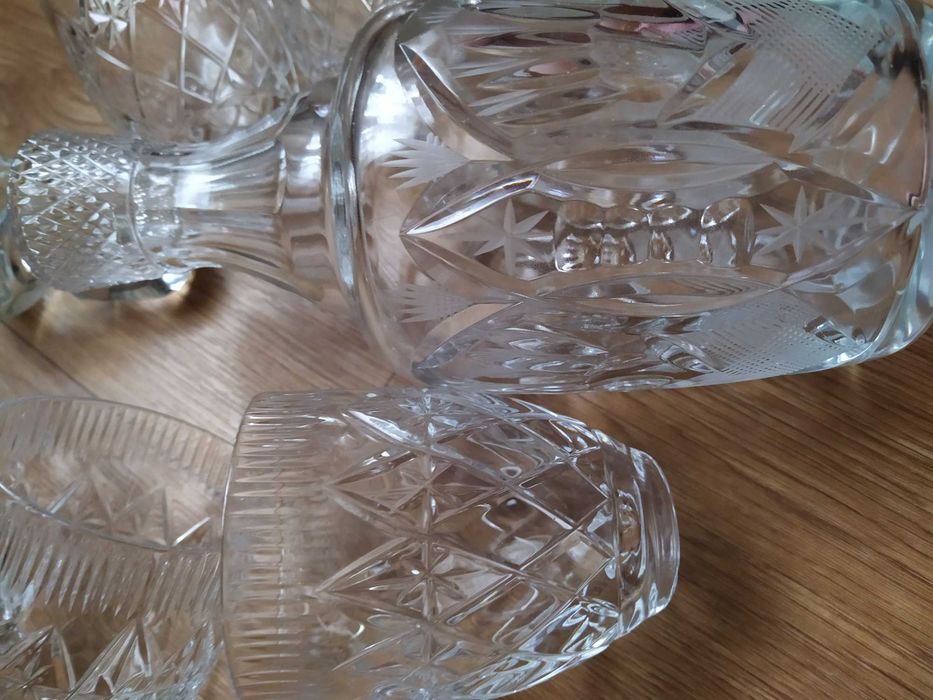 Графін хрусталь кришталь СССР і 6 стаканів