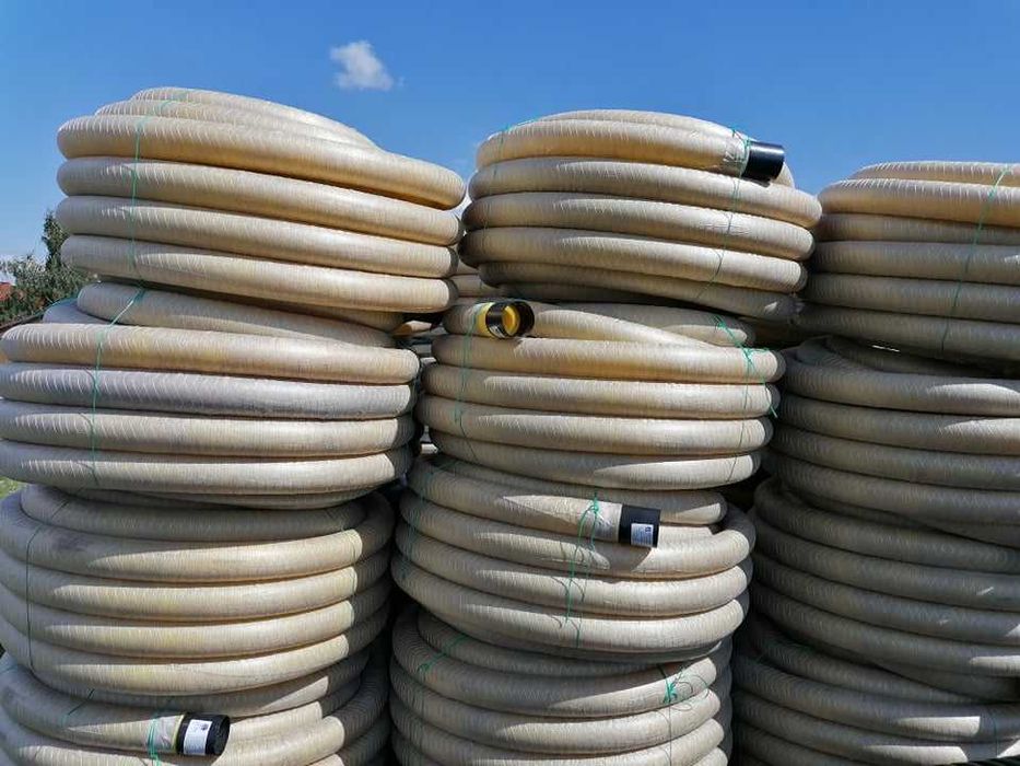 Rura drenarska fi 100 TYPAR SF 44 drewplast na gline IŁY Rury DRENAŻ