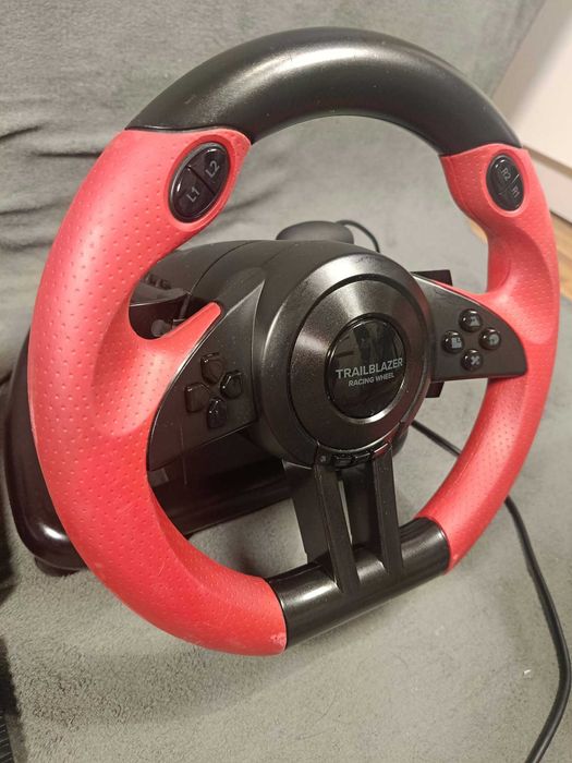 SpeedLink Trailblazer Kierownica Do Gier z Pedałami PC PS4 PS3 Xbox One USB 180° Wibracje