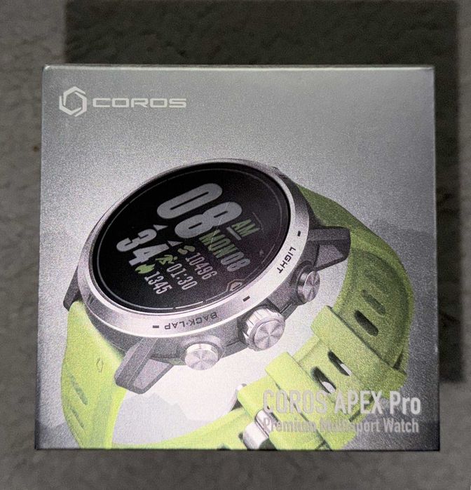 COROS APEX Pro GPS szafir tytan