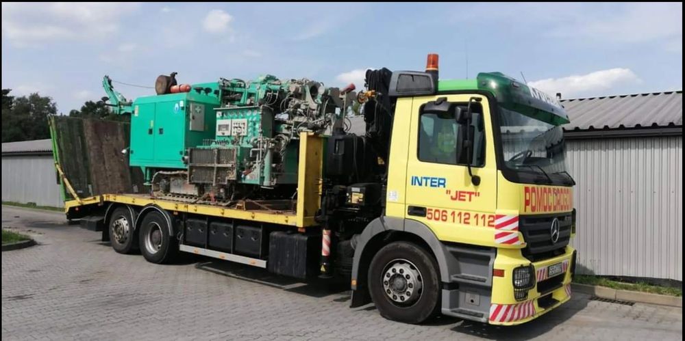 Mercedes-Benz Actros 2532  HDS,mocna wciągarka,najazd hydrauliczny
