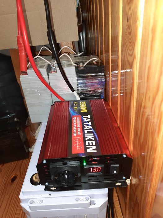 Інвертор Tataliken 3500Вт 12/220В чистий синус 50 Гц