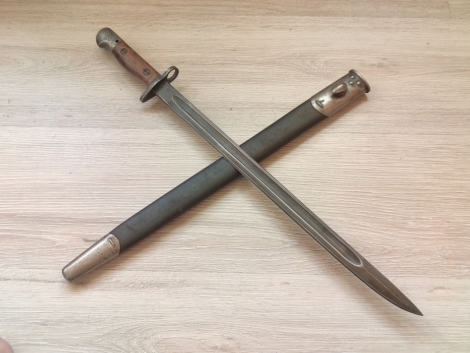 Штык образца 1907 года к магазинной винтовке системы Ли Энфильд No1MKI