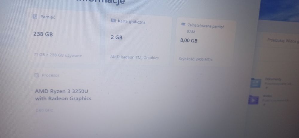 Laptop LENOVO IdeaPad 3 17 możliwa zamiana na telefon, glebogryzarkę