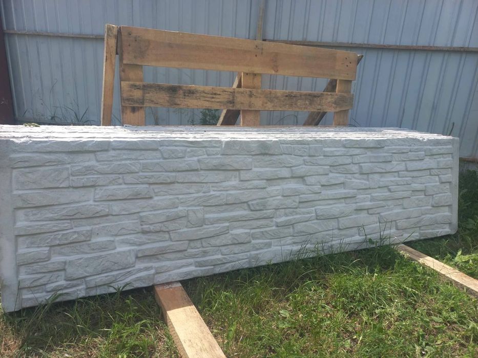 Еврозабор бетоний,секційний паркан,забор бетоний,паркан,європаркан