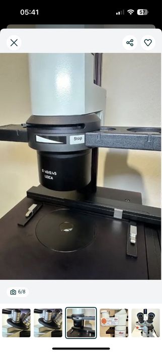 Mikroskop odwrócony Leica DM IL led