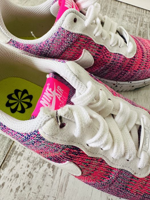 Buty sportowe sneakersy Nike Air force 1 pink rozowe 38 Edition limite