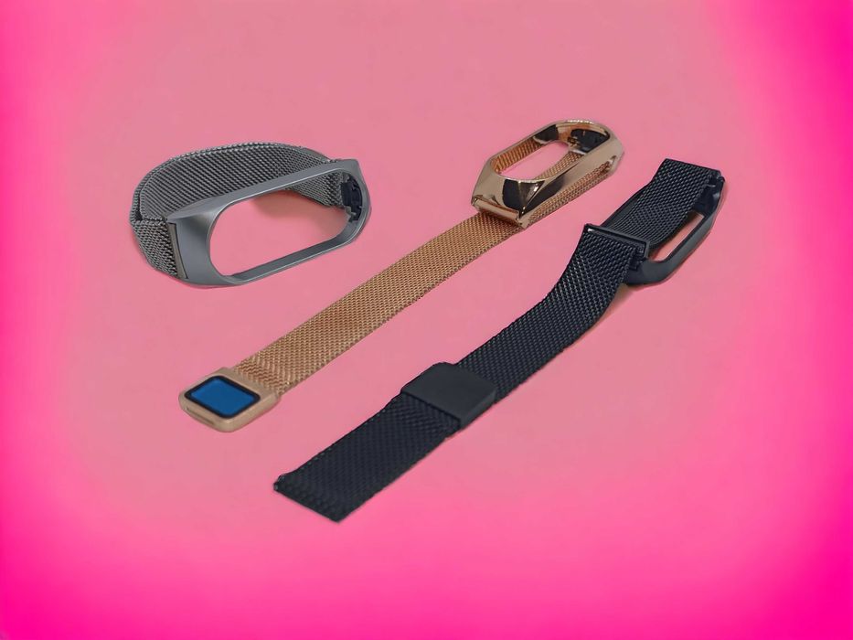 Браслет железный ми бенд 7 Браслет металевий Mi Band 7 Ремешок