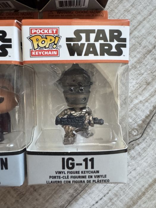 Набор Брелків Funko Pop! Keychain: STAR WARS