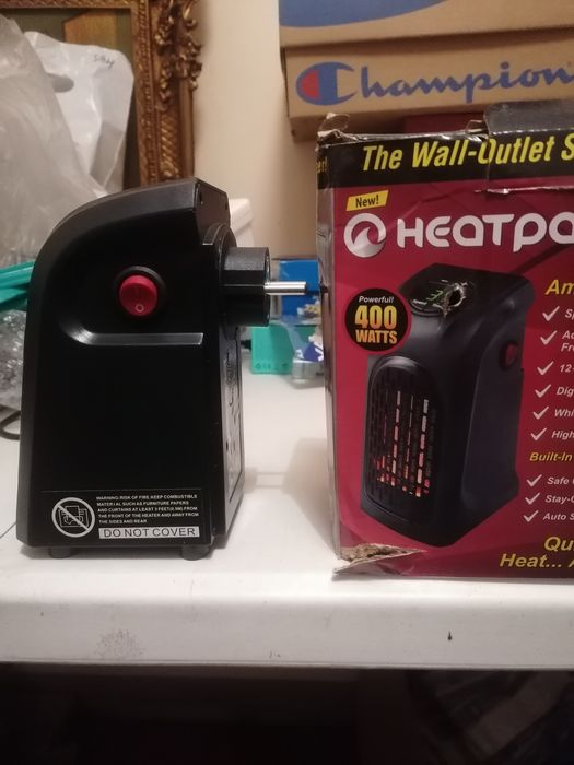 Aquecedor portátil muito potente