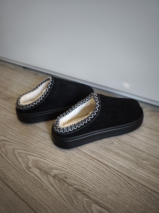 Buty UGG Ciepłe typu UGI czarne miękkie z korzuszkiem TANIO