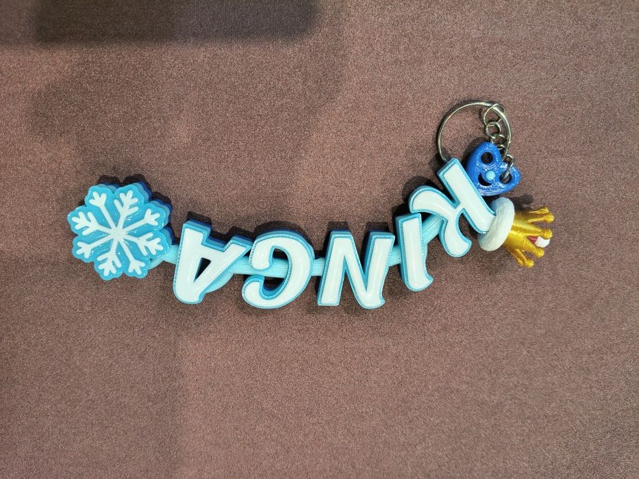 Imiona 3D personalizowane, na zamówienie