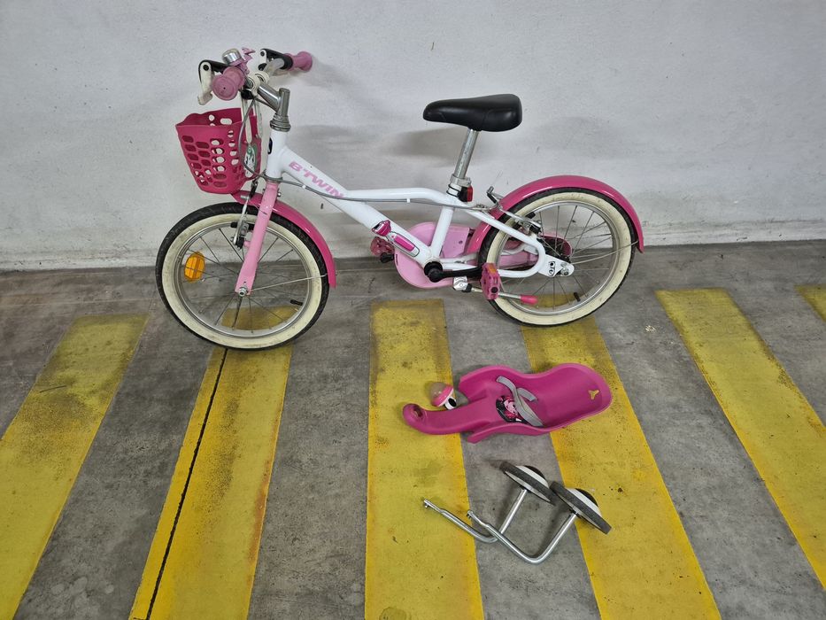 Bicicleta de menina com acessorios - roda 16