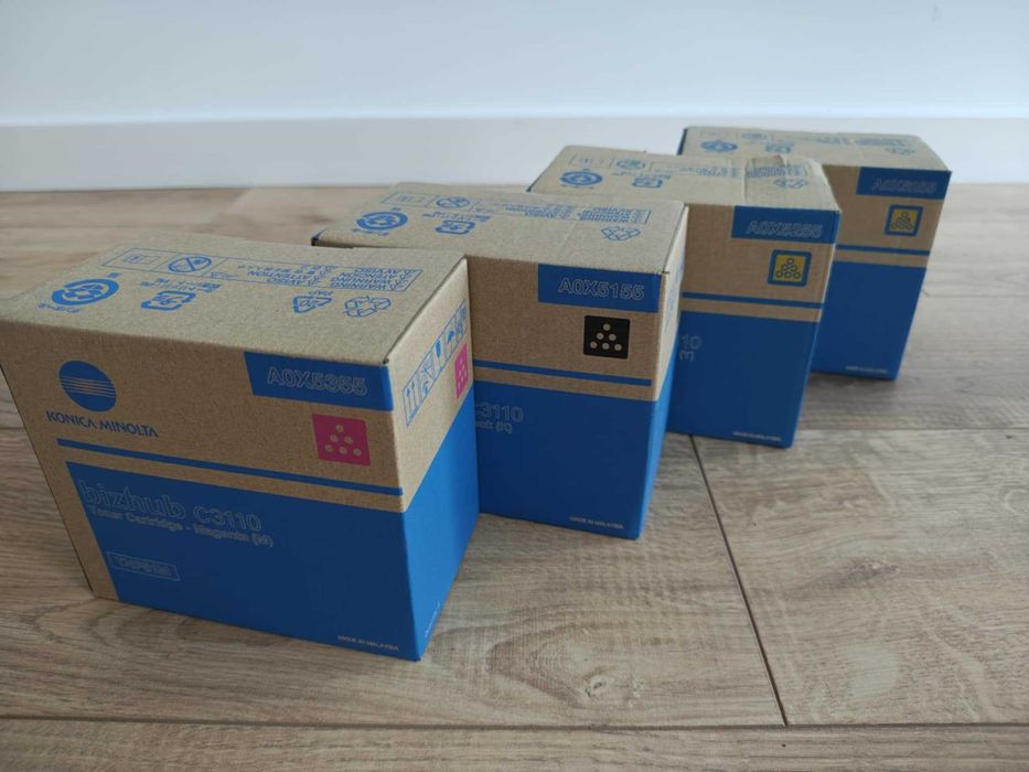 Oryginalne tonery Konica Minolta bizhub C3110 – NOWE