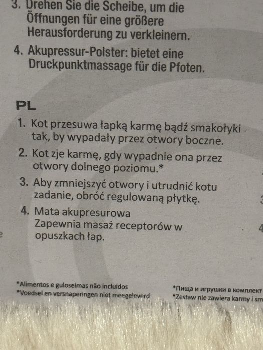 Zabawka dla Kota labirynt na karmę