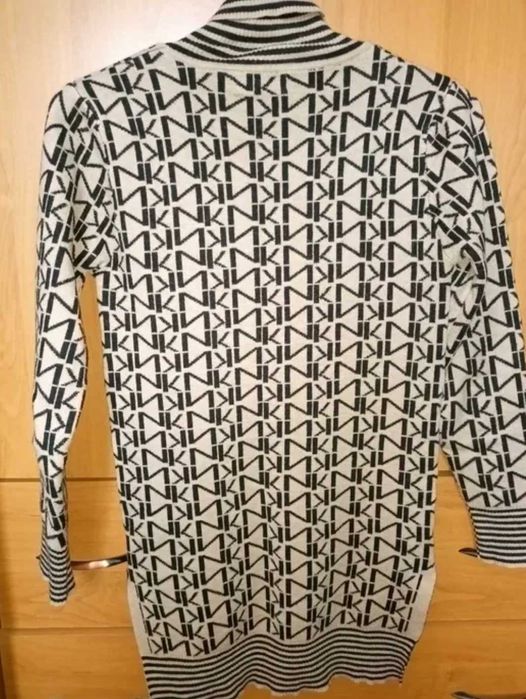 Bluzka z długim rękawem z półgolfem S