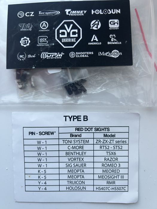 Коіплення коліматорного прицілу CZ P10 C/F